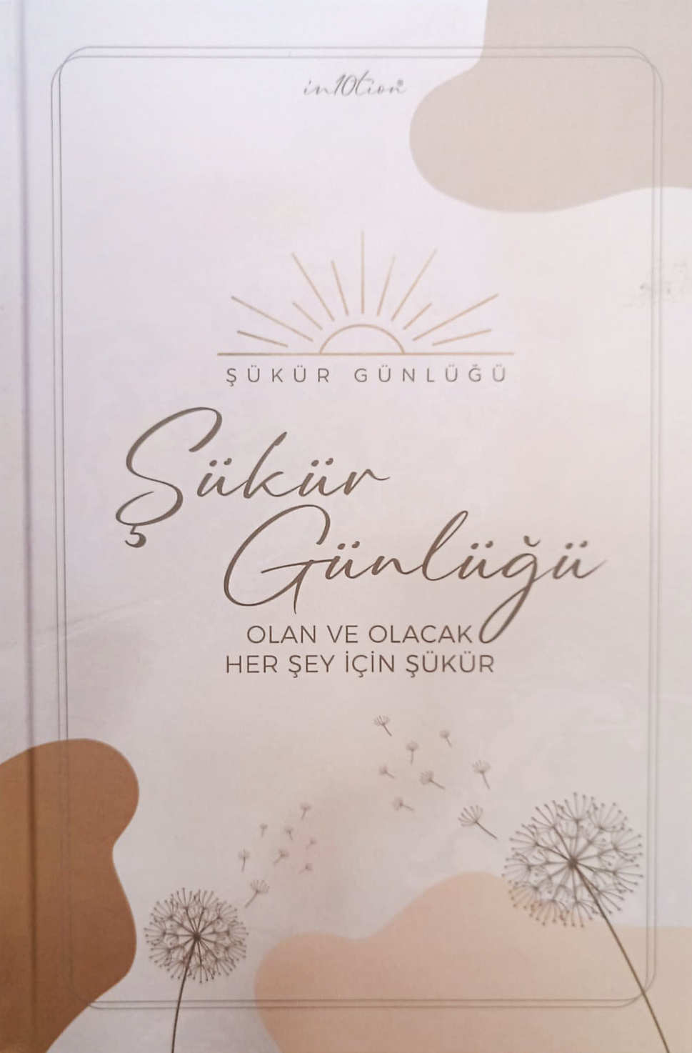 54c5d21a-50bd-43cb-b50f-b4114a333458 ŞÜKÜR GÜNLÜĞÜ DEFTERİ - Ciltsiz - Görsel 1